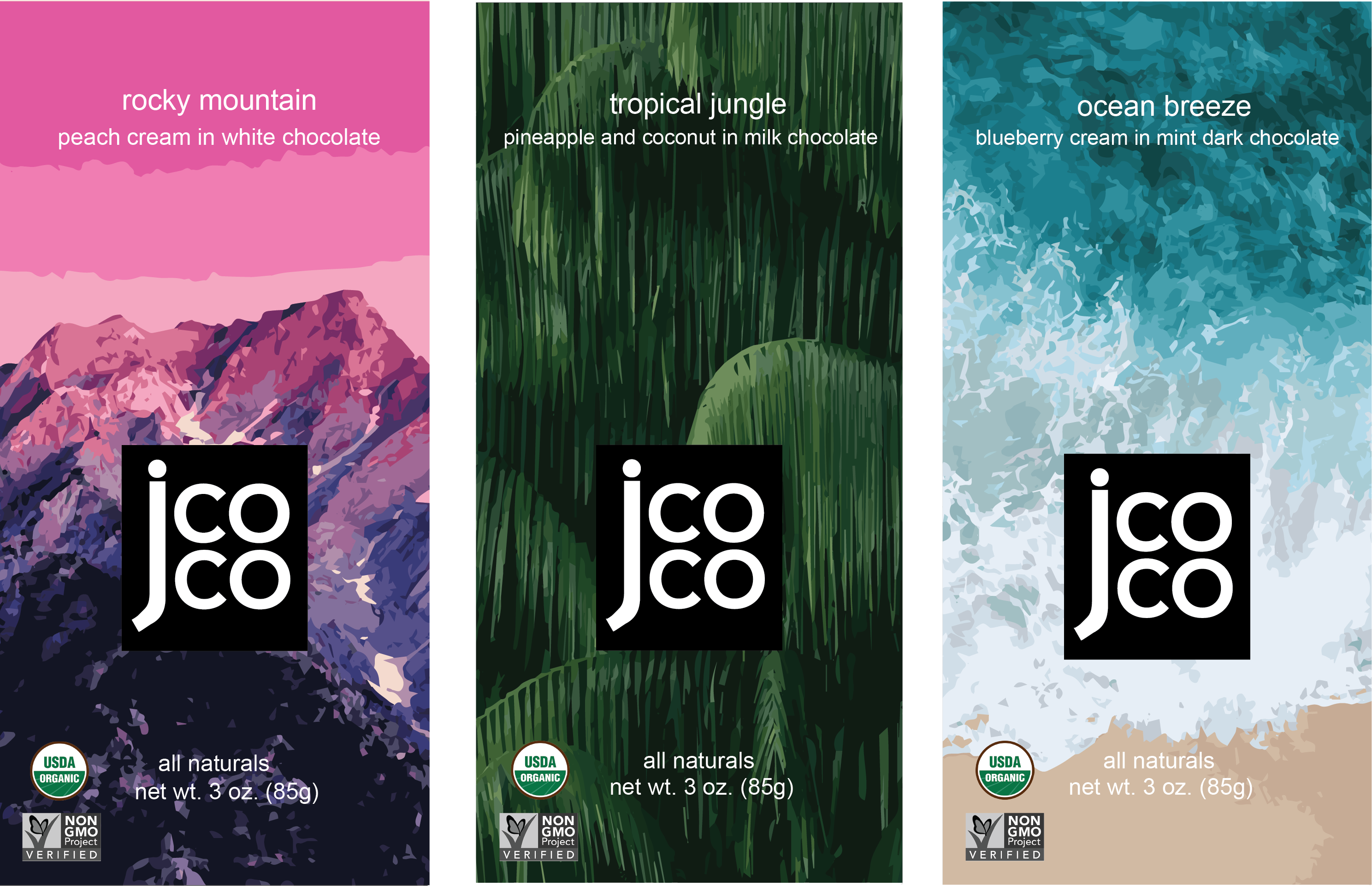 Jcoco Chocolate Packaging