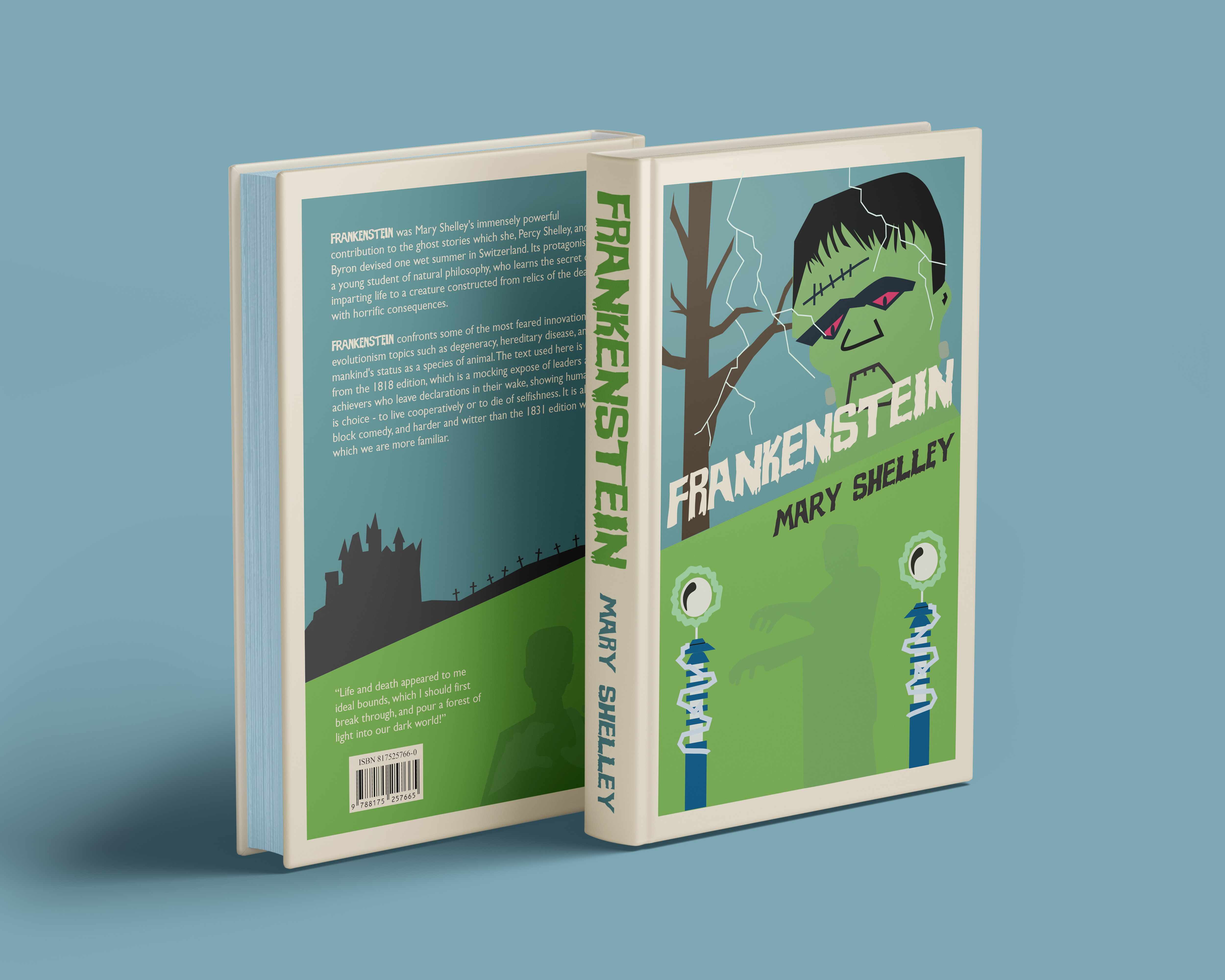 Frankenstein Book Jacket